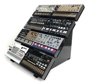 Korg Volca stand rack side by side