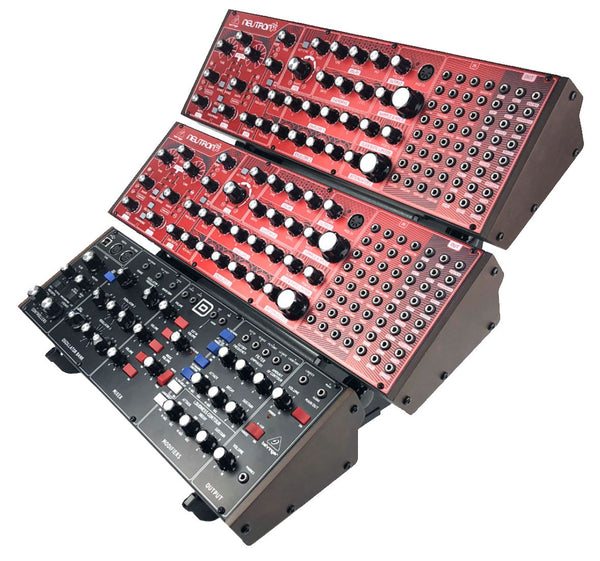Moog or Behringer 3 tier stand for Neutron, Model D, K2, Wasp, Cat, Mother-32, DFAM, Subharmonicon and others.