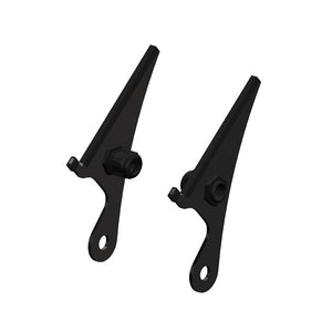 Gear Rail Arms, Angled, pair