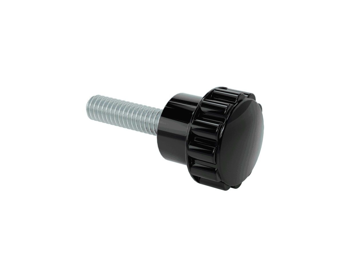 Knob with Long Threads
